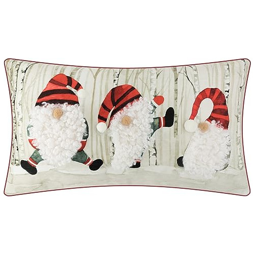 Fundas De Almohada De Navidad Decorativas Acento De Pap...