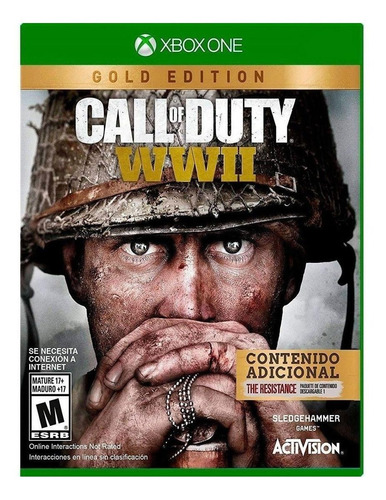 Call Of Duty: Wwii Gold Edition - Xbox One - 25 Dígitos