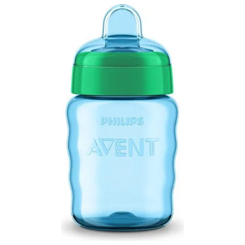 Copo Easy Sip Com Bico De Silicone Azul 260ml Philips Avent