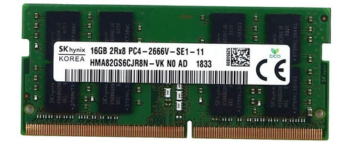 Ram Skhynix 16gb Ddr4 2666  Sodimm Laptop Nueva