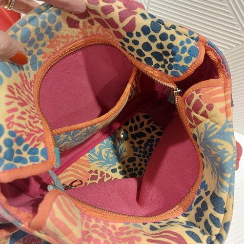 Cartera Bolso Simones Bosque Impecable Multicolor Bosqur (Usado)
