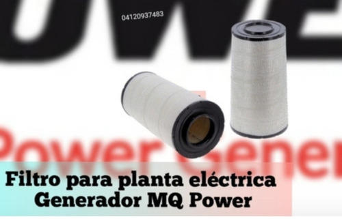 Filtro De Aire Para Planta Eléctrica Generador Mq Power