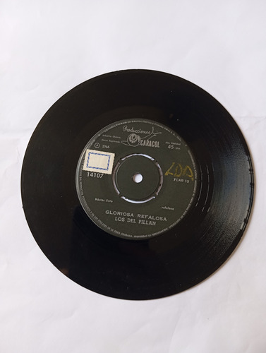 Vinilo Single De Los Del Pillan - Hoy A Las Seis ( T64 (Usado)