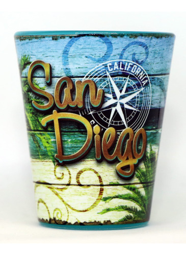 Vaso Chupito San Diego California Decor