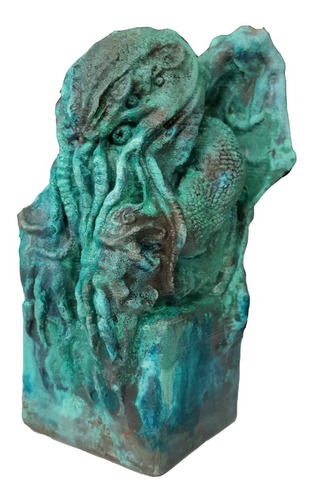 Cthulhu - Figura Impresa 3d Pint. A Mano H. P. Lovecraft