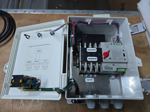 Generador Diesel Silencioso 220/380v 10kva Con Ats