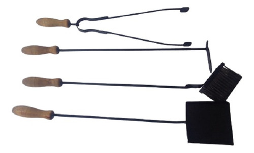 Set De Accesorios Para Estufas A Leña O Barbacoa