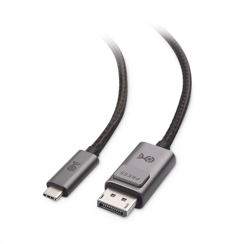 Cable Usb C Trenzado Premium De 6 Pies A Displayport 1....