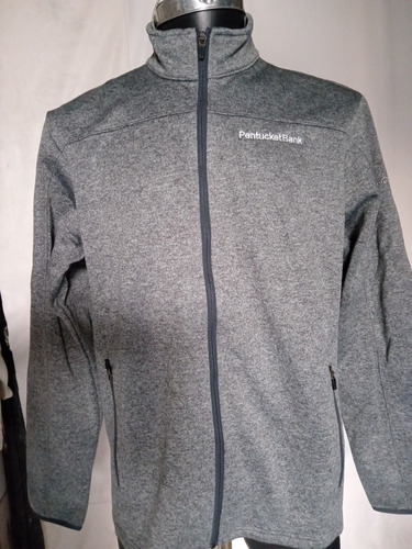 Sudadera Eddie Bauer Extra Grande Gris Publicidad