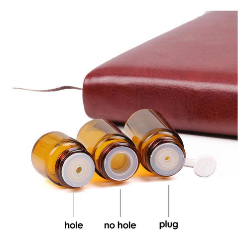 Juego De Botellas De Viaje Contenedores Enchufe 1ml