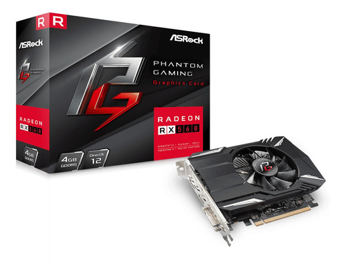 Tarjeta Grafica Amd Asrock Phantom Gaming Radeon Rx 560