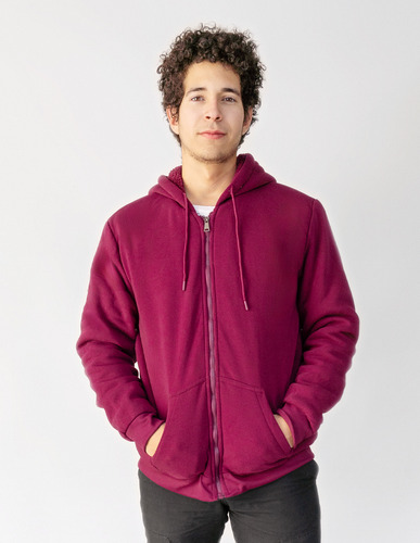 Sudadera Hoodie Casual Hombre Con Cierre Y Gorro Afelpado