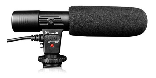 Microfono Shotgun Estereo Videocamaras Dslr Nikon Canon