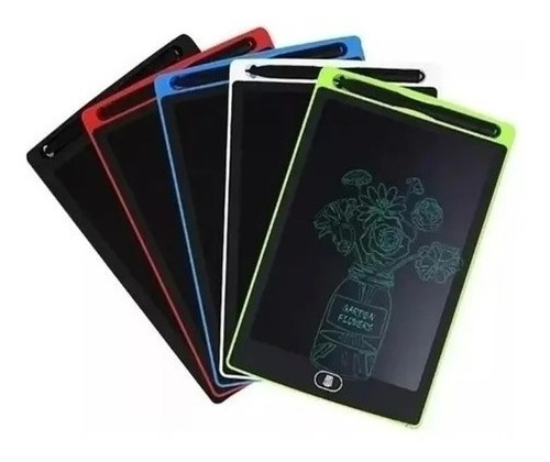 Lousa Mágica Eletrônica Tablet Colorida Infantil Lcd 12 Pol