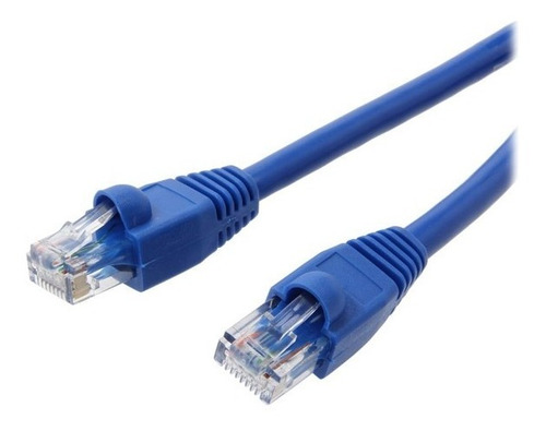Imagem 1 de 3 de Cabo De Rede 10m Ethernet Lan Rj45 Cat5e C/ 10 Metros