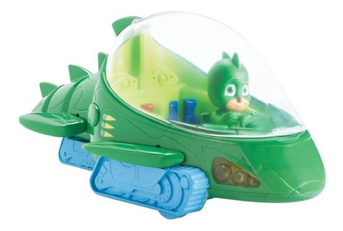 Pj Masks Deluxe Gekko-mobile Luz Y Sonido/casa De Juguetes