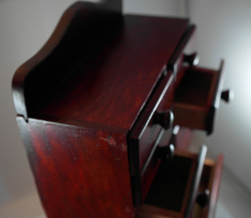 Gavetero Pequeño De Madera De Mesa