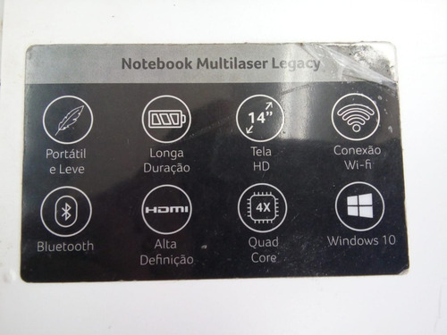 Fonte Para Notebook Multilaser Legacy 5v 3a Ccn101 Pc101