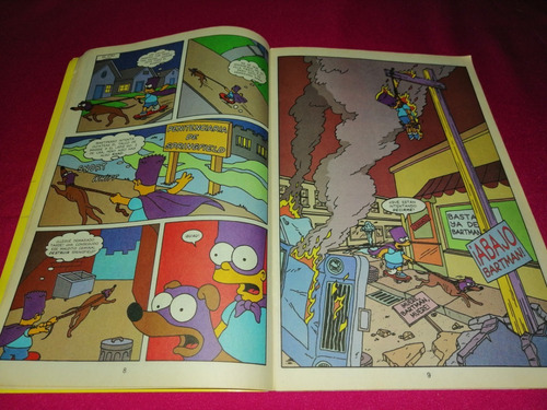 Comic Los Simpson #24 Editorial Vid En Español (Usado)