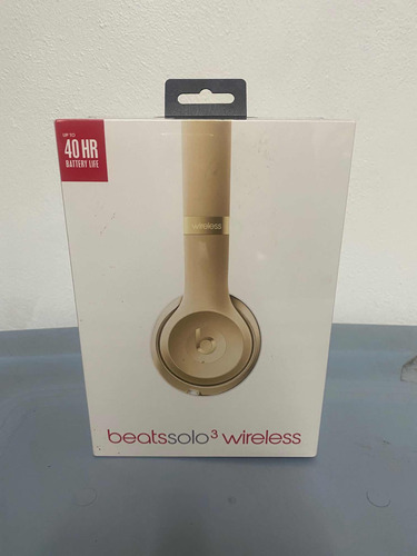 Audífonos Apple Beats Solo 3 Gold - Originales