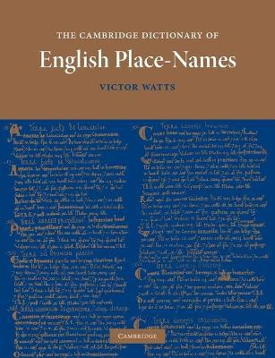 Libro The Cambridge Dictionary Of English Place-names : B...