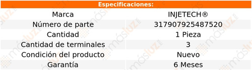 1- Sensor Múltiple Admisión Escape V6 3.0l 05/08 Injetech