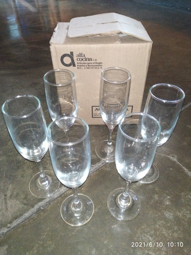 Set De Copas Para Champaña