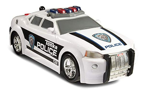 Carro De Policía De Juguete, Color Blanco-negro