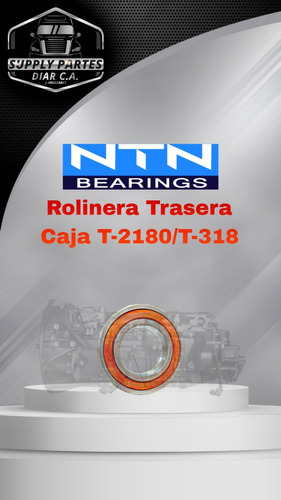 Rodamiento Trasero De Caja T2180/t318 