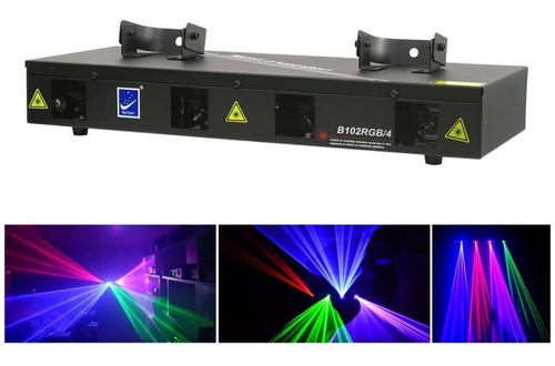 Barra Laser Spark De 4 Luces B102rgb Big Dipper Eventos