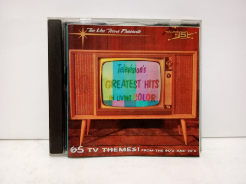 Television Greatest Hits- In Living Color- Cd, Argentina, 97