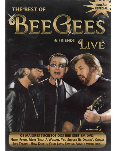 Dvd _ The Best Of Bee Gees & Friends Live Versão do álbum Remasterizado