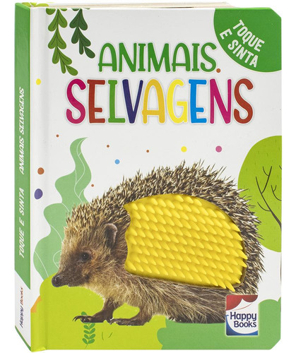 Toque E Sinta Ii: Animais Selvagens, De Mammoth World. Editora Happy Books, Capa Dura, Edição 1 Em Português, 2023