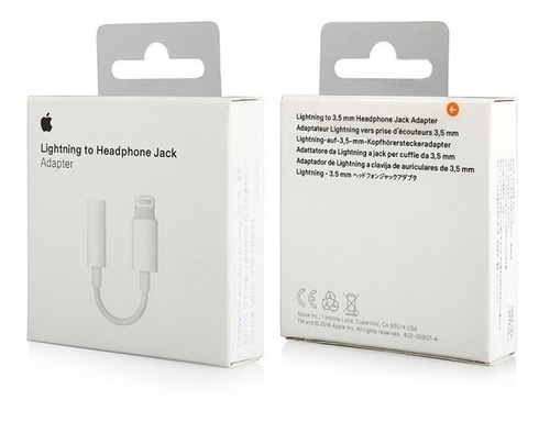Imagen 4 de 6 de Adaptador Auricular Jack Plug iPhone 7 8 Plus X Xs Max iPad