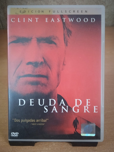 Deuda De Snagre Pelicula Dvd Original Clint Eastwood