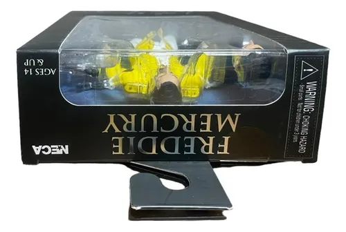 Freddie Mercury Queen Yellow Jacket Figura Neca 7 Pulgadas Freddie Mercury Queen Yellow Jacket Figura Neca 7 Pulgadas