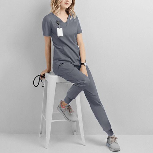 Conjunto De Traje Médico Para Mujer, Uniforme De Enfermera,