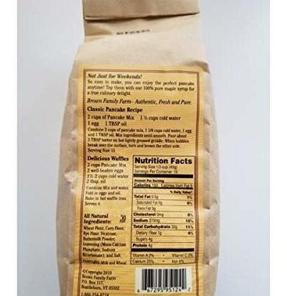 Vermont Pancake Mix Por Brown Familia Farm Buttermilk
