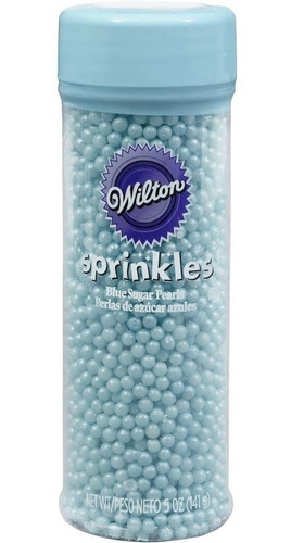 Perlas Comestibles Sprinkles Celestes Wilton Original