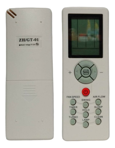 Control Para Minisplit Mirage Fuxion Directo Zh/gt-01