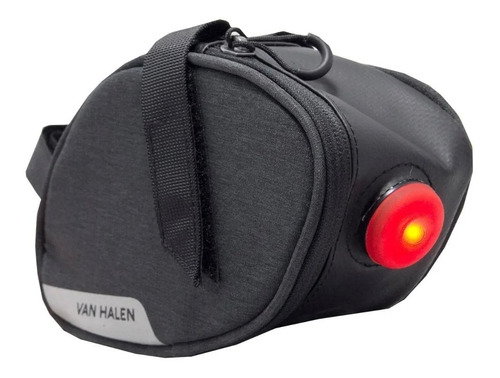 Bolso Bicicleta Bajo Asiento Trasero Con Luz Led Impermeable