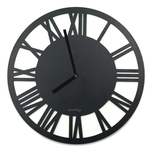 Reloj Madera De Pared - George - 28,5cm X 28,5cm