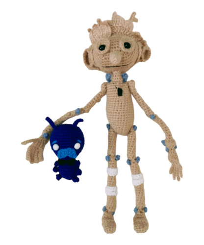 Pinocho Y Pepe Grillo Tejidos Crochet 