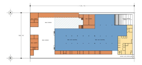 Nave Industrial De 5,443 M² En Renta En Industrial Vallejo