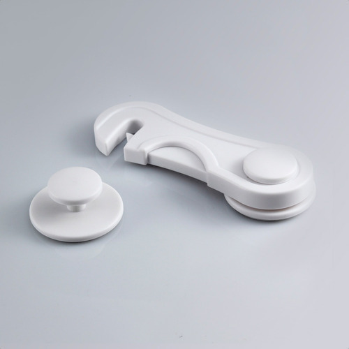 Traba Puertas Corrediza Para Alacenas Y Bajo-mesadas - Baby Innovation Color Blanco