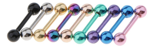 Aros De La Lengua Bola De 3 Mm