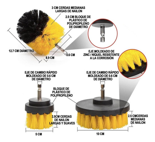 Kit De Cepillo De Limpieza De Cocina For Destornillador