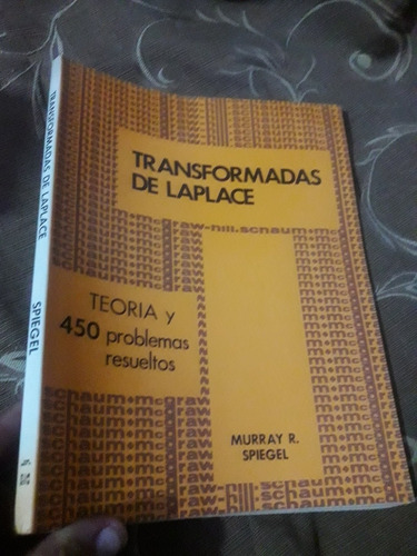 Libro Schaum Transformadas De Laplace Murray R. Spiegel