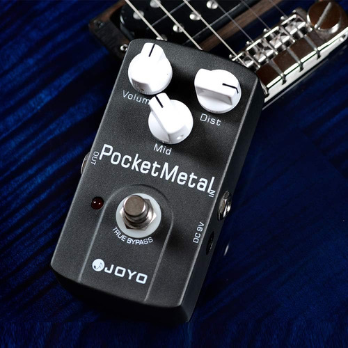 Pedal De Distorsión Metálico Joyo, Enorme Distorsión Con Bot