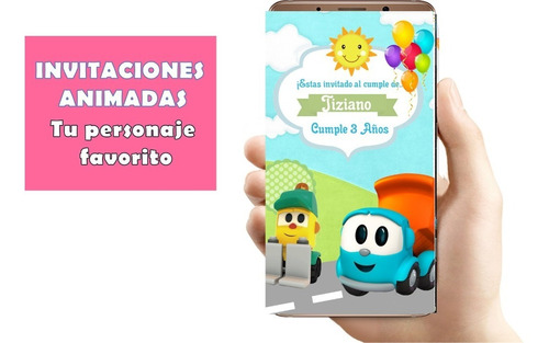 Invitacion Leo El Camion Video Whatsapp Grua